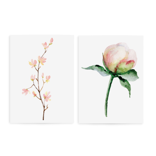 Временные тату "Rose Spring set", TATTon.me
