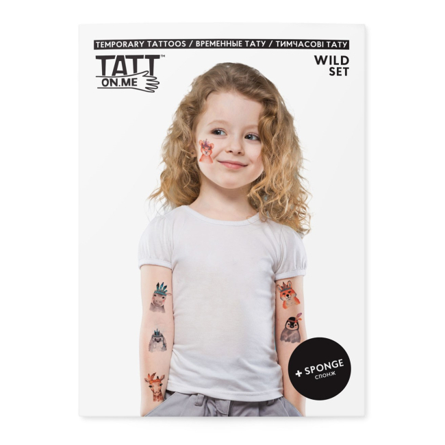 Временные тату "Wild set", TATTon.me 1