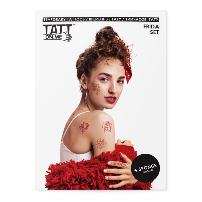 Тимчасові тату "Frida set", TATTon.me 1