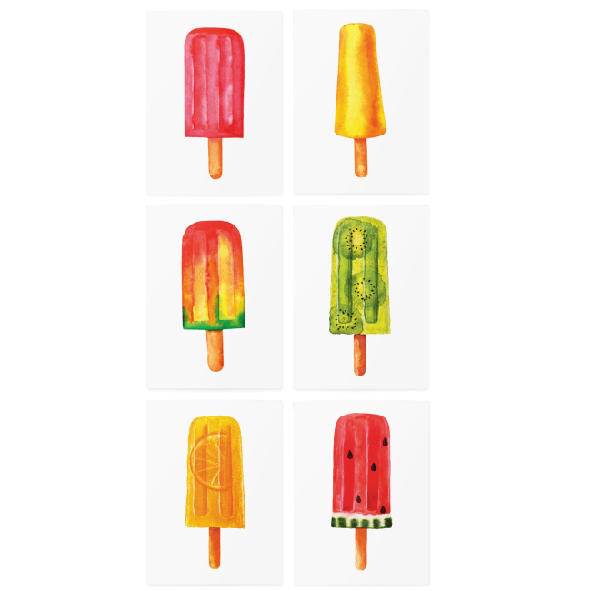Тимчасові тату "Ice Cream set", TATTon.me
