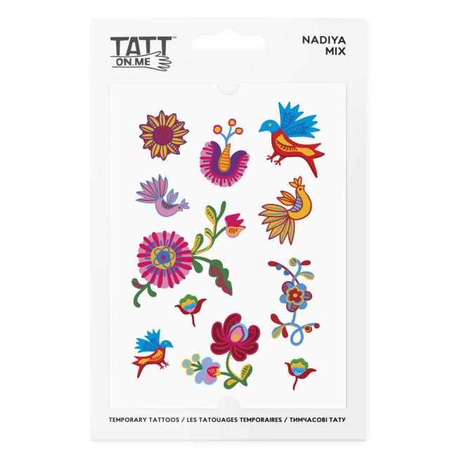 Временные тату "Nadiya mix", TATTon.me 1