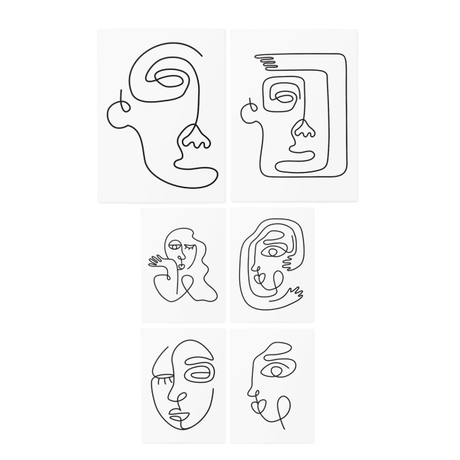 Тимчасові тату "Picasso set", TATTon.me