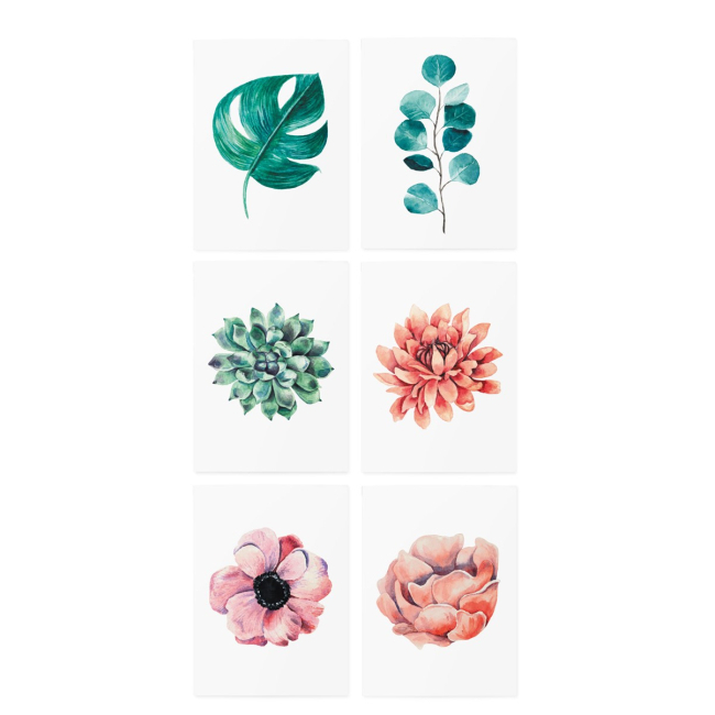 Временные тату "Flower set", TATTon.me