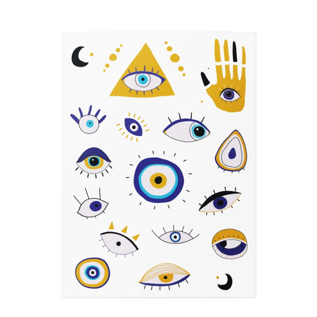 Временные тату "Hypno Eyes mix", TATTon.me