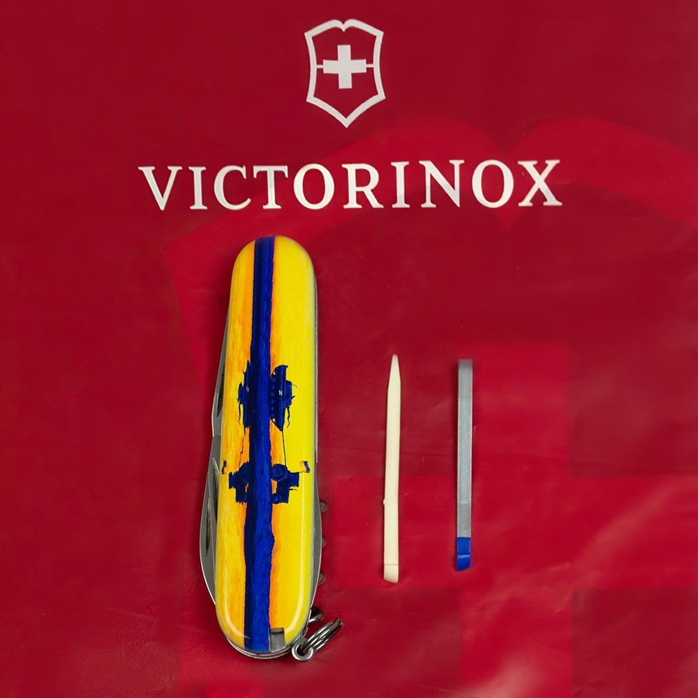Ніж Spartan Ukraine 91мм/12функ /Марка з трактором, Vx13603.3_T3110p 5