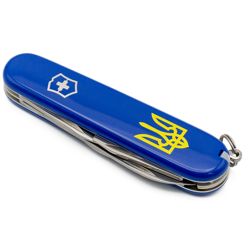 Ніж Victorinox Spartan Ukraine 91мм/12функ/син /Тризуб жовт. Vx13603.2_T0018u 4