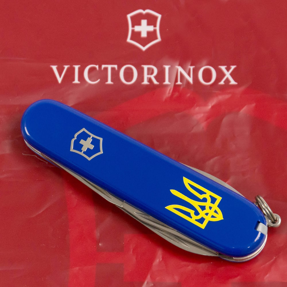 Ніж Victorinox Spartan Ukraine 91мм/12функ/син /Тризуб жовт. Vx13603.2_T0018u 5