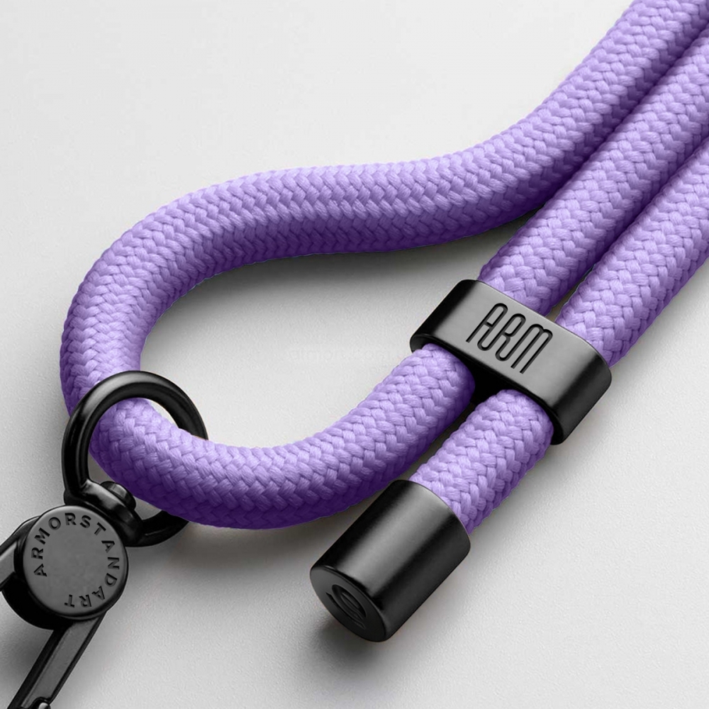 Ремешок для смартфона ArmorStandart Rope Black Lavander with Dark holder, ARM67197