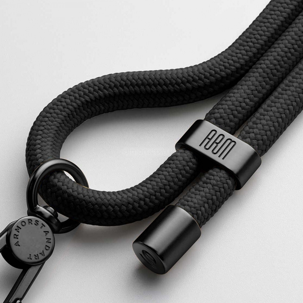 Ремешок для смартфона ArmorStandart Rope Black Onyx with Dark holder, ARM67195