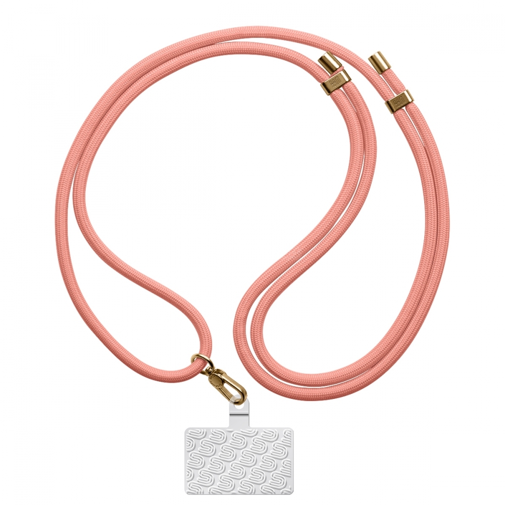 Ремінець для смартфона ArmorStandart Rope Gold Rose with Clear holder, ARM67203 1