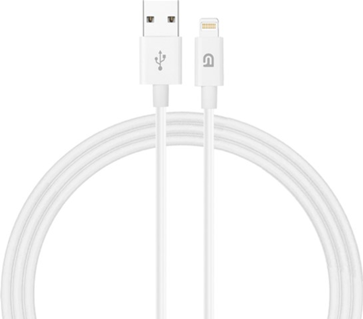 Кабель ArmorStandart AMD818L Lightning to USB Cable 1.2m white, ARM64302