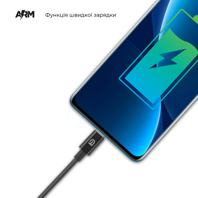 Кабель ArmorStandart ABMM093BL USB-C to USB-C Cable 1.2m black, ARM64371 3