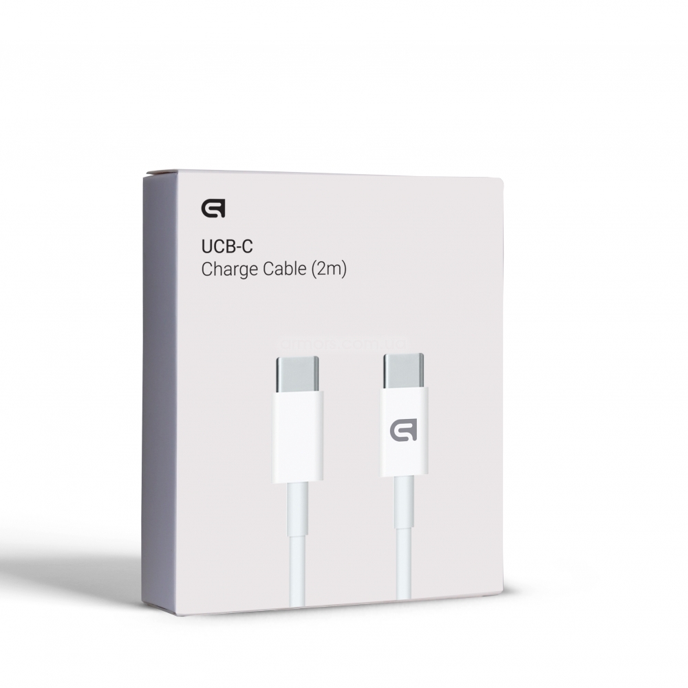Кабель ArmorStandart ABMLL82 USB-C to USB-C Cable 2m white, ARM63474 4