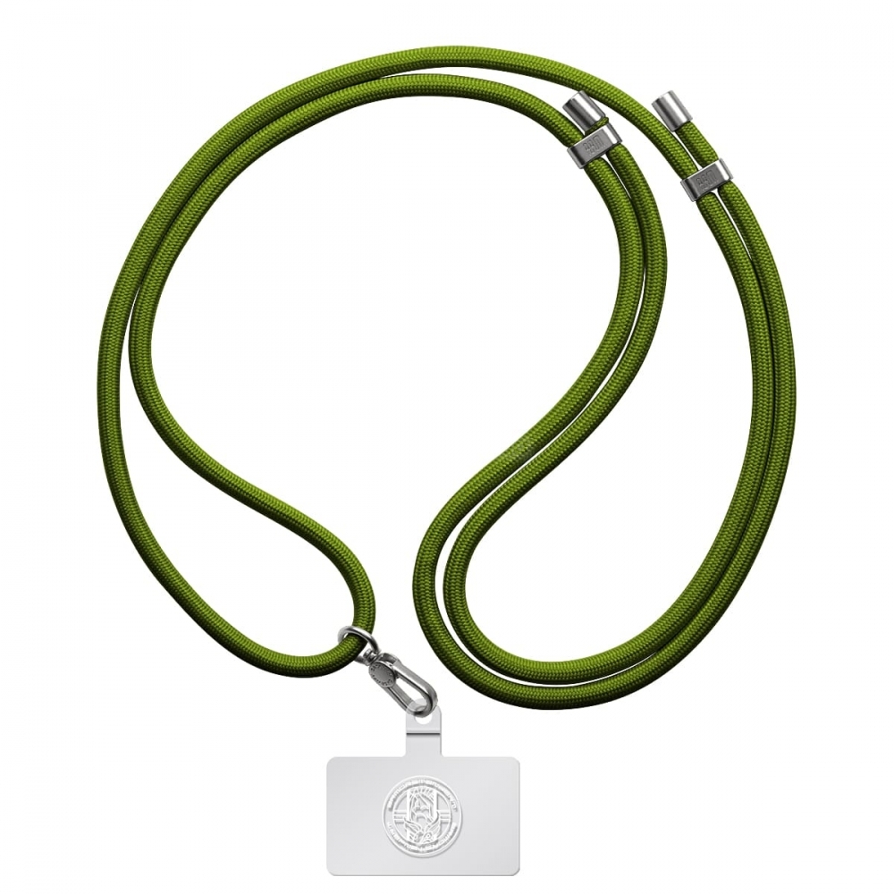 Ремешок для смартфона ArmorStandart Rope Titanium Moss with Clear holder, ARM76100 1
