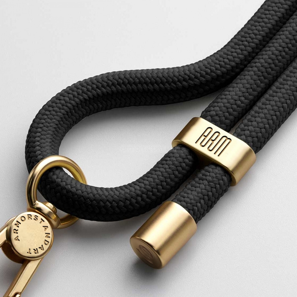 Ремінець для смартфона ArmorStandart Rope Gold Onyx with Dark holder, ARM67196