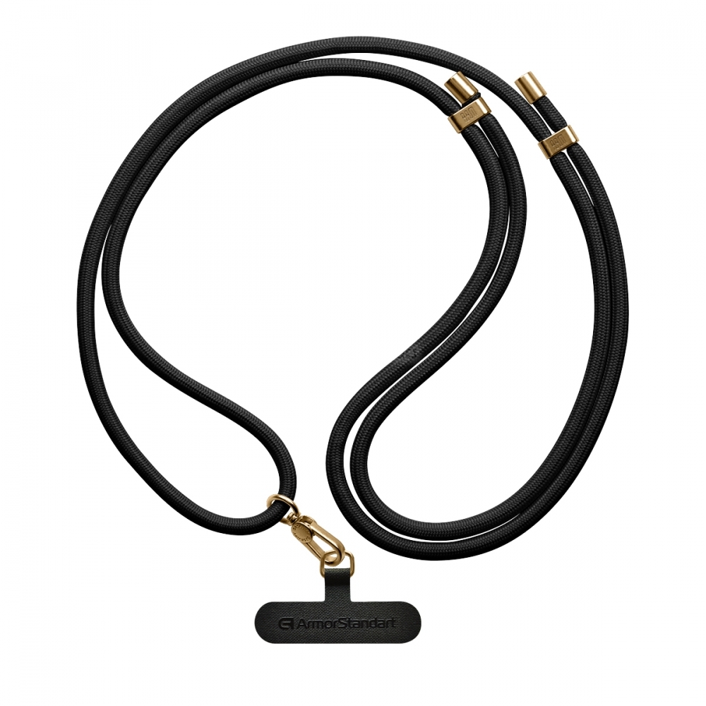 Ремінець для смартфона ArmorStandart Rope Gold Onyx with Dark holder, ARM67196 1
