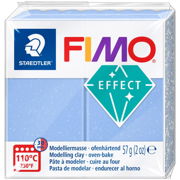 Пластика Effect, Голубой агат, 57г, Fimo