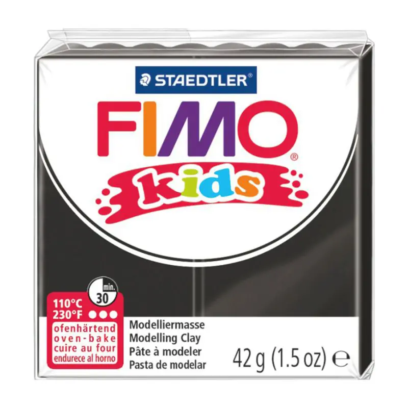 Пластика Fimo kids, черная, 42 г 1