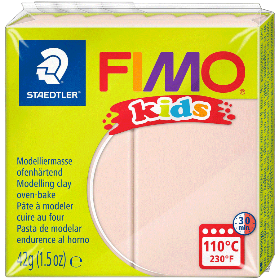 Пластика Fimo kids, телесная, 42 г