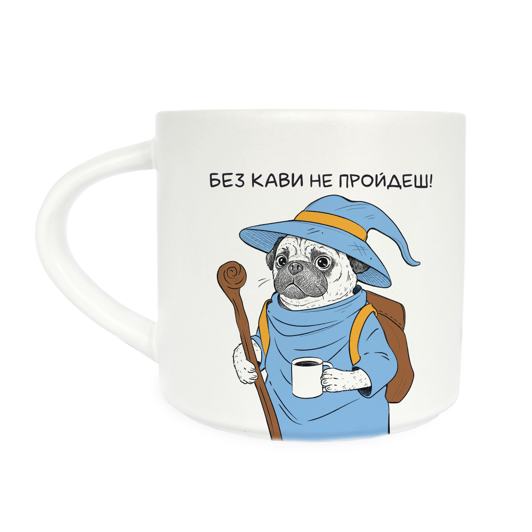 Чашка "Мопс - чарівник, orner-2207