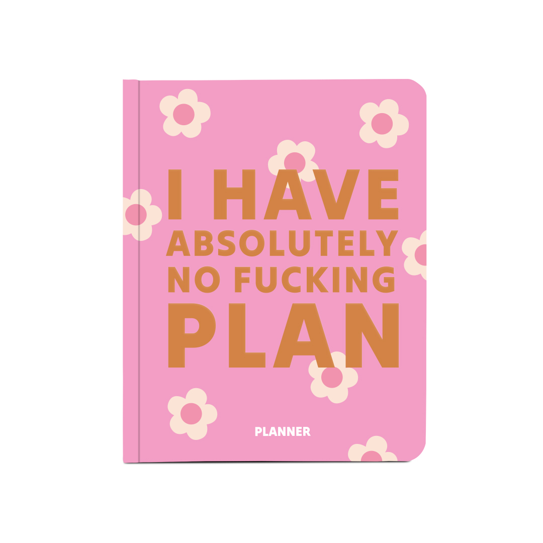 Блокнот для планирования "I HAVE ABSOLUTELY PLAN" розовый, orner-2180