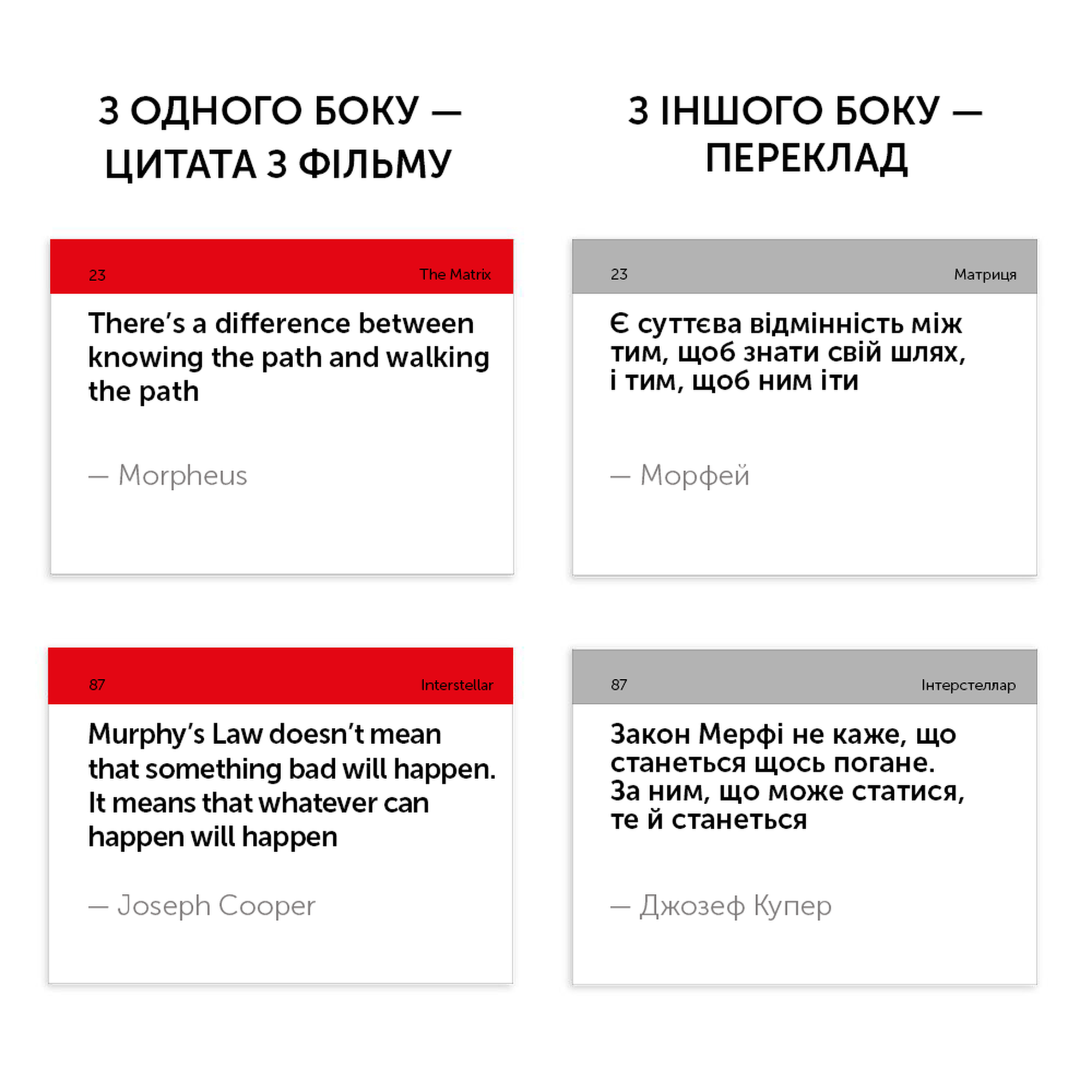 Карточки по английскому языку "Movie Quotes", 105 шт(а), 591226002 2