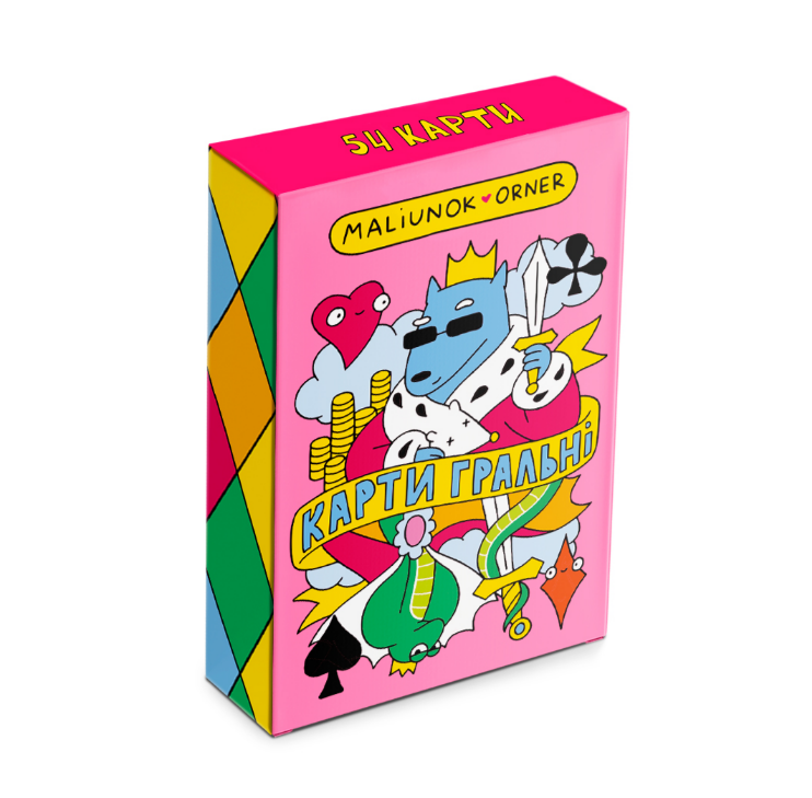 Игральные карты "Maliunok", orner-2626