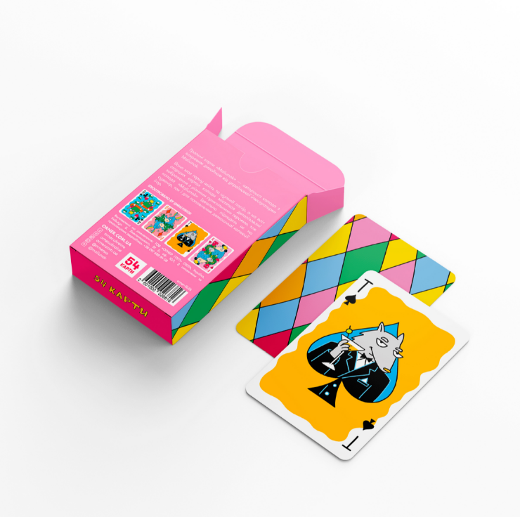 Игральные карты "Maliunok", orner-2626 6