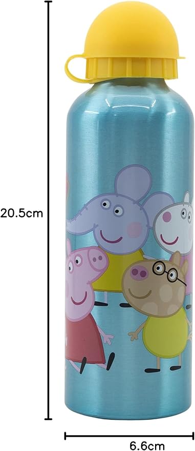 Бутылка детская метал. 560 мл "Peppa pig core 2022" STOR, 13959 3