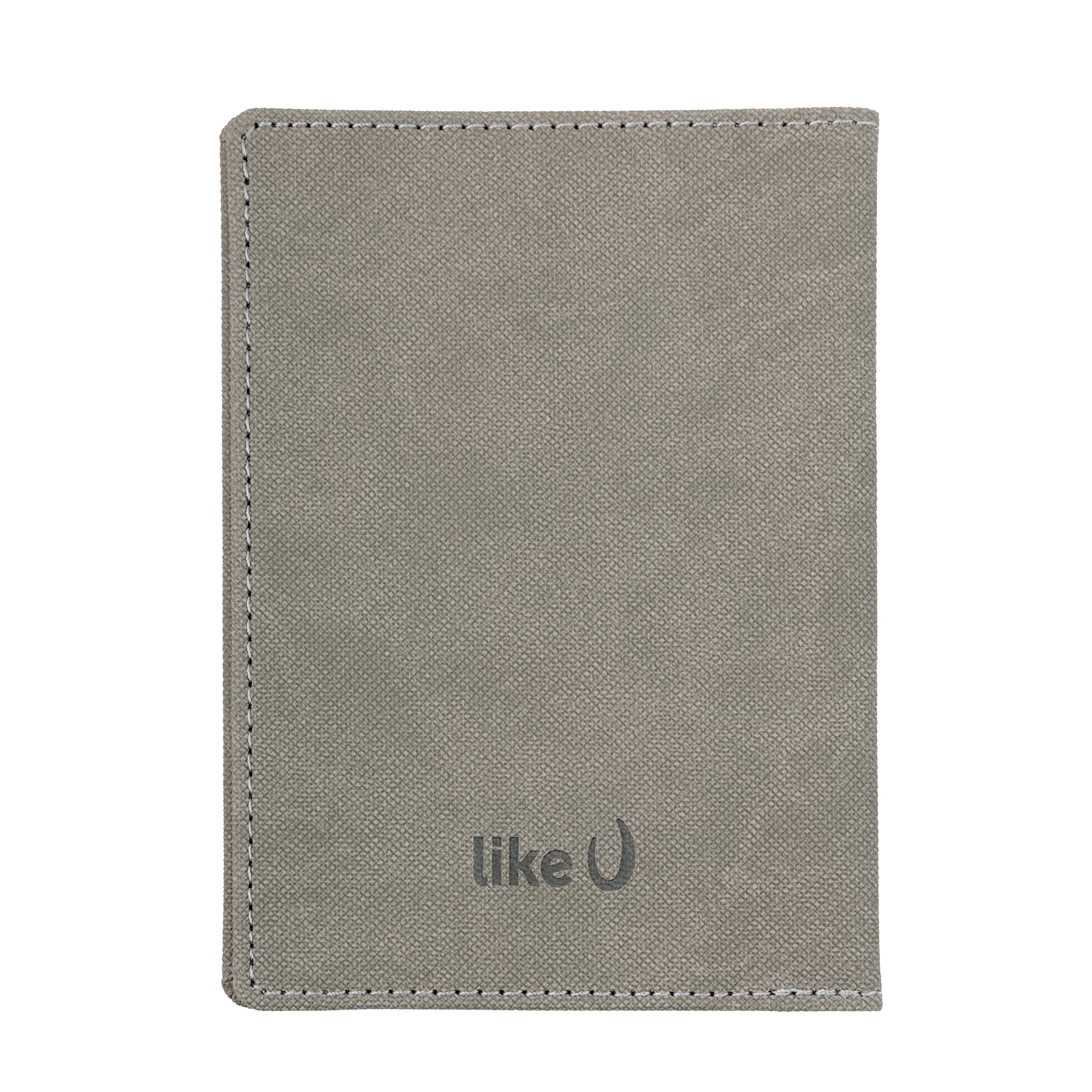 Обкладинка для паспорта like U Pro з RFID захистом світло-сірий, DPS12PTQ00 1