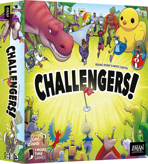 Настольная игра "Challengers!", Lord of Boards