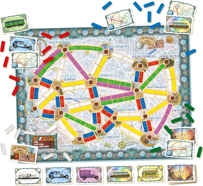 Настільна гра "Ticket to Ride. Париж", Lord of Boards 2