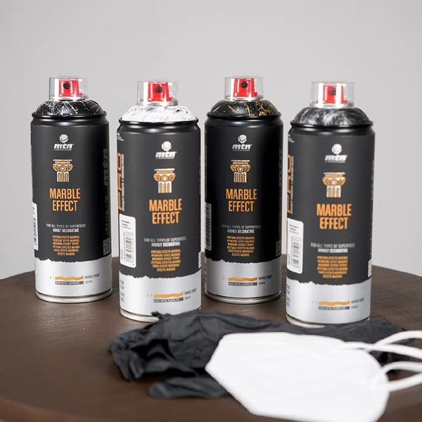 Аерозольна фарба MTN PRO Marble Effect Gold 400 мл, EX014PM0102 1