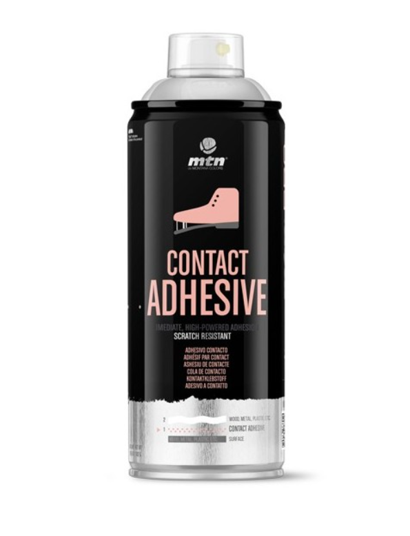 Аерозольна фарба-клей MTN PRO Contact Adhesive 400 мл, EX014PR0801