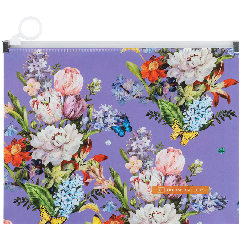 Папка на блискавці А5+, zip-lock, OS Secret, 1498-35-A