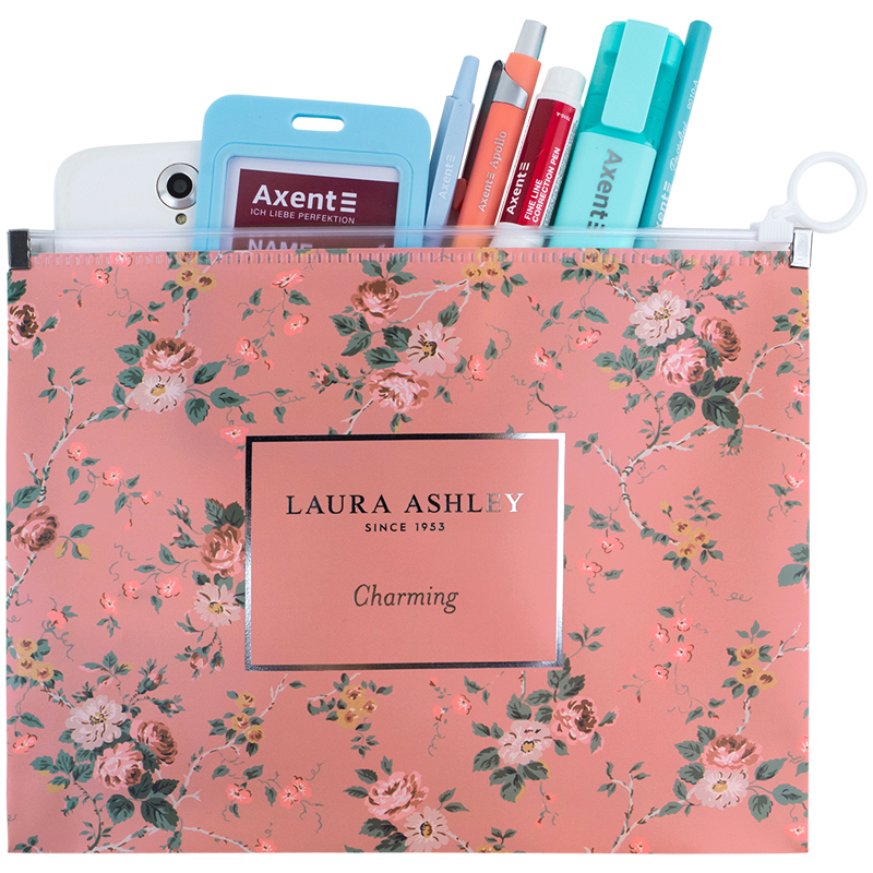 Папка на блискавці А5+, zip-lock, LA Charming, 1498-30-A 2