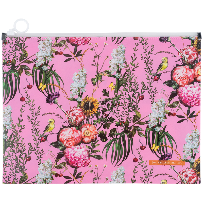 Папка на блискавці А4+, zip-lock, OS Summer, 1497-34-A