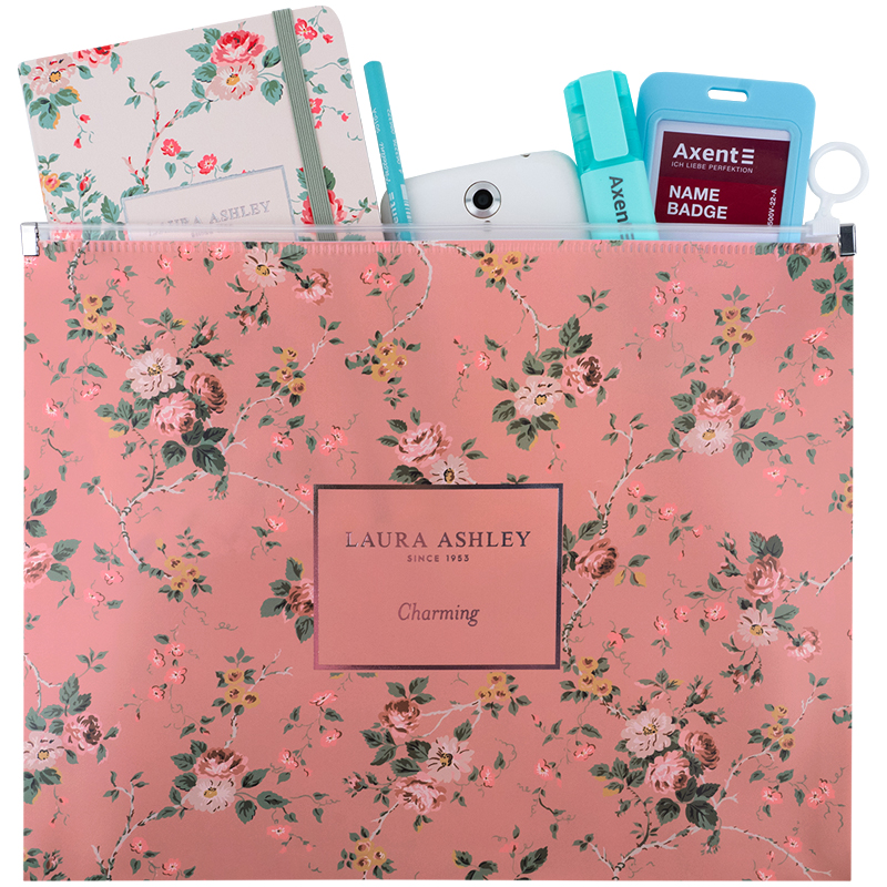 Папка на блискавці А4+, zip-lock, LA Charming, 1497-30-A 2