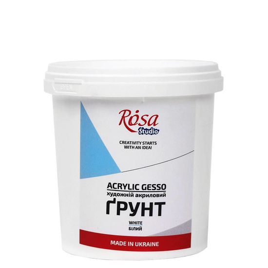 Грунт акриловый художественный 500 мл (600 г), ROSA Studio