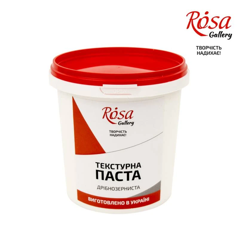 Паста текстурна дрібнозерниста, 500 мл, ROSA Gallery