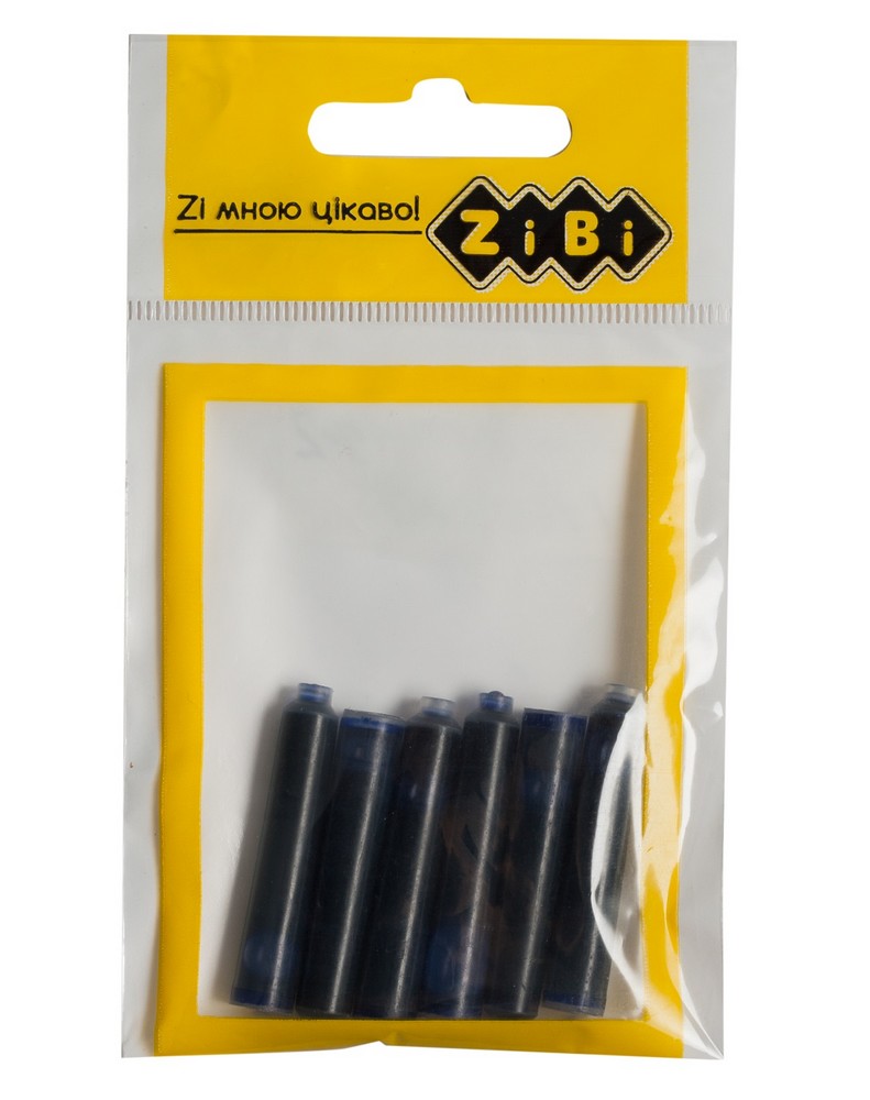 Капсули з чорнилами, синій, 6 шт., ZB.2272-01