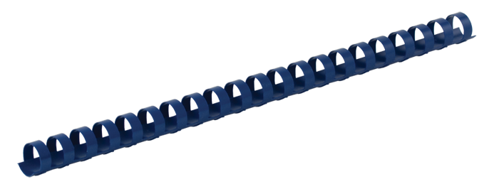 Пружина пластикова d 12мм ТМ"Buromax" синя 25шт. BM.0523-02