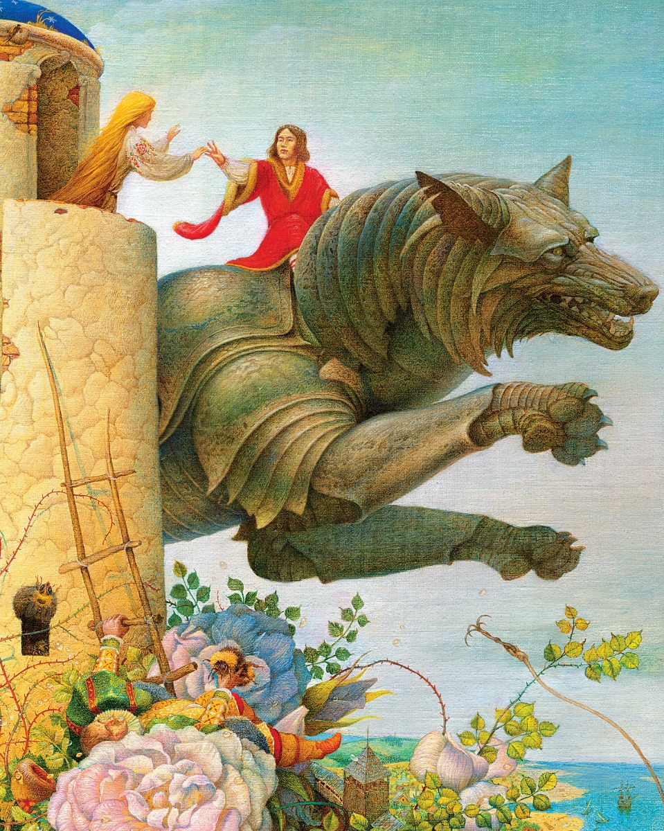 Книга "Королевич і залізний вовк", худ .В.Гаркуша (у) (2316) 5