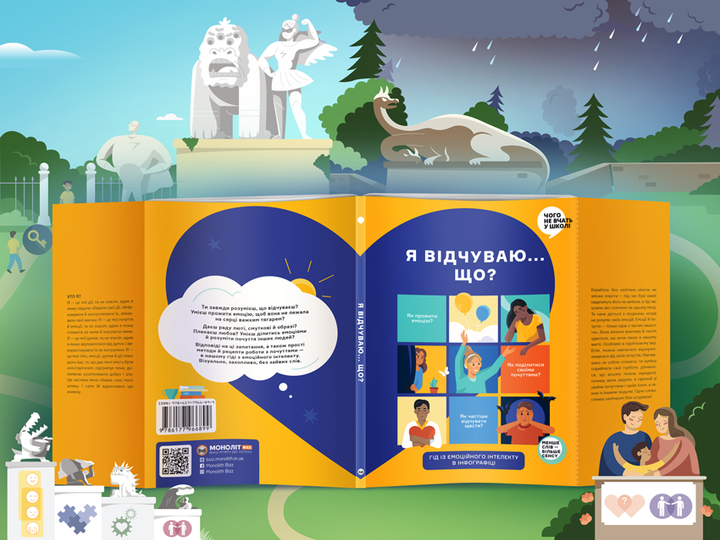 Книга «Я відчуваю...Що? Книжка-гід з емоційного інтелекту в інфографіці» (у) (6899) 3