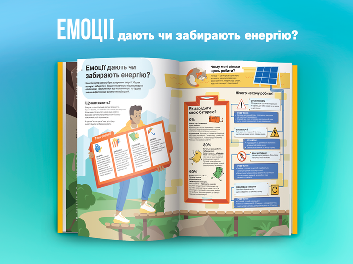 Книга «Я відчуваю...Що? Книжка-гід з емоційного інтелекту в інфографіці» (у) (6899) 5