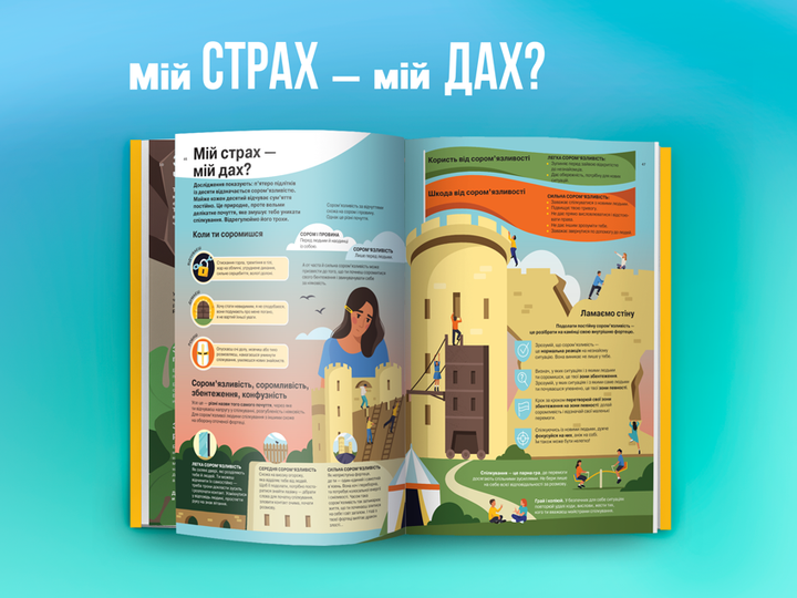 Книга «Я відчуваю...Що? Книжка-гід з емоційного інтелекту в інфографіці» (у) (6899) 8