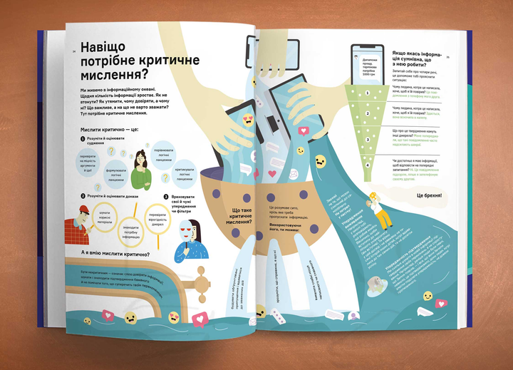 Книга «Чого не вчать у школі. Відповіді на найважливіші питання в інфографіці» (у) (6080) 12