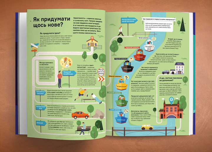 Книга «Чого не вчать у школі. Відповіді на найважливіші питання в інфографіці» (у) (6080) 13