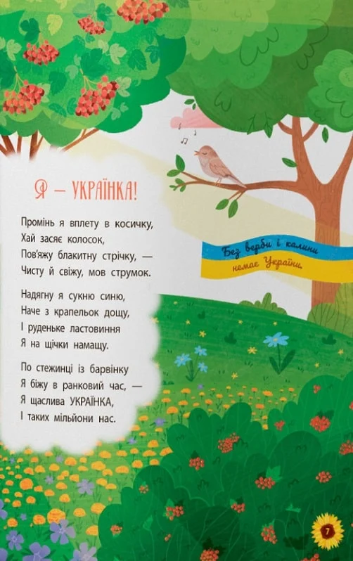 Книга "Моя дорогая Украина. Стихи о нашей Родине" (у) (4440) 2