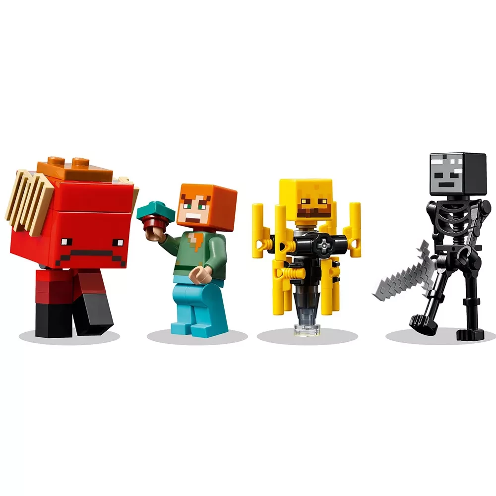 Конструктор Lego Minecraft "Битва з лавою у Незері", 21266 3